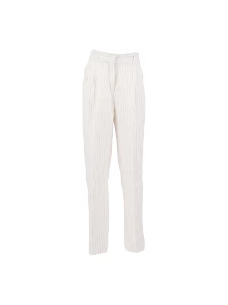 Spodnie Max Mara Studio beżowe