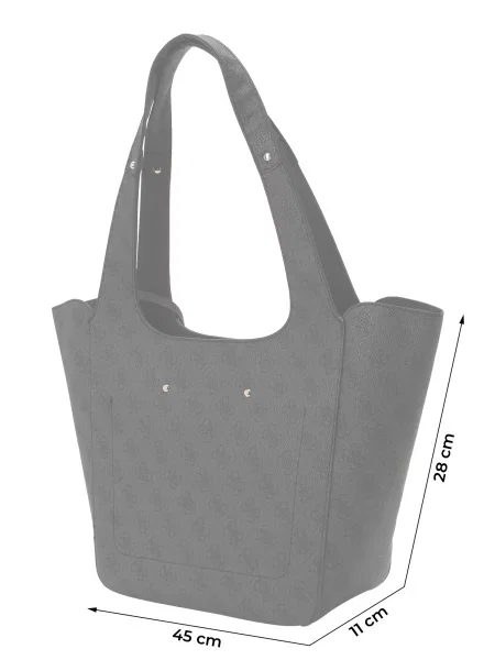 Guess Geantă Calista Gri negru