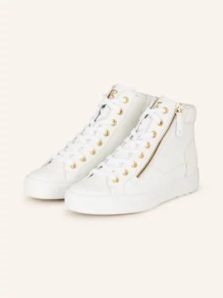 Paul Green Wysokie Sneakersy weiss białe