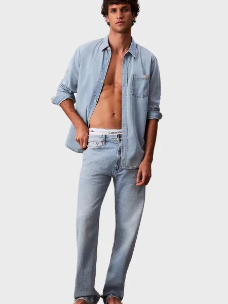 Джинси Calvin Klein Jeans блакитні