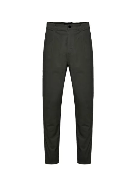 Funky Buddha Pantaloni eleganți închis verde