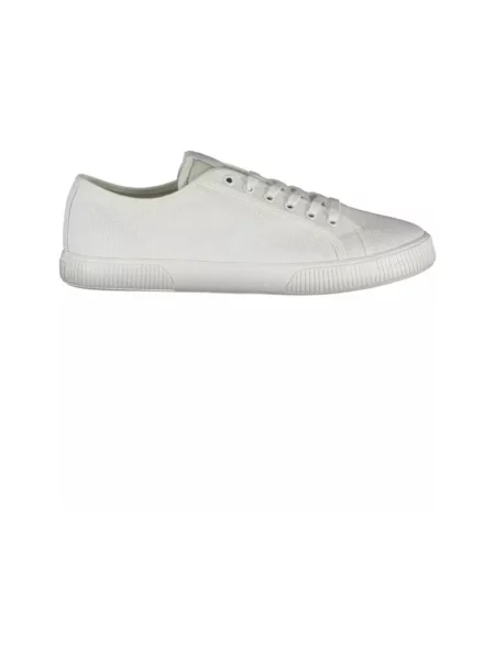Sneakersy Calvin Klein z nadrukiem białe