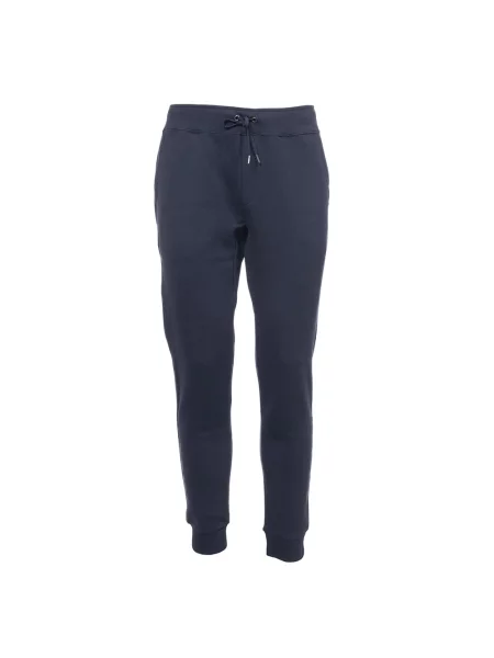 Dzianinowe joggery Polo Ralph Lauren niebieskie