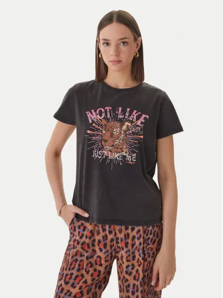 LOLA CASADEMUNT T-Shirt czarny