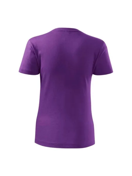 Koszulka Classic New T-shirt fioletowa