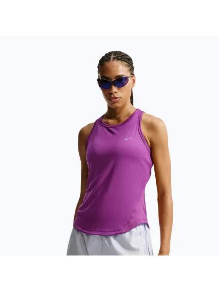 Дамска тениска за бягане Nike Tempo Dri-Fit Tank Top bold berry виолетово