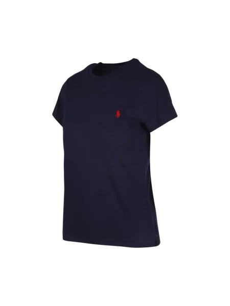 Koszulka polo Ralph Lauren z dżerseju granatowa