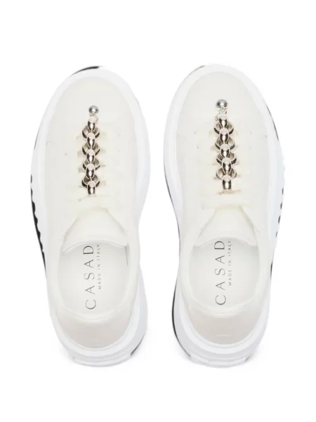 Sneakerși Casadei alb