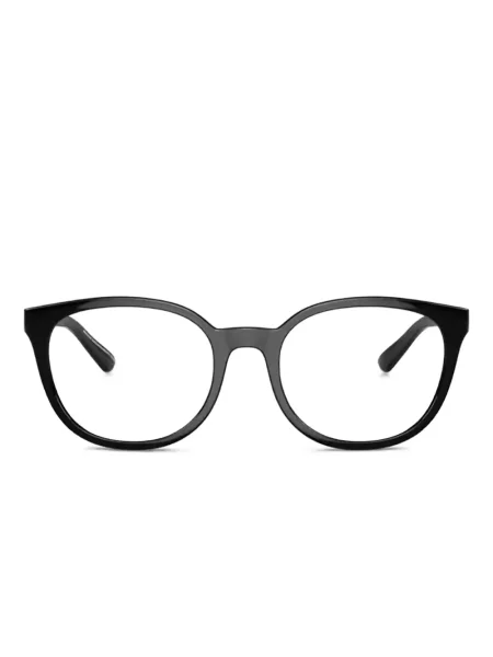 Ochelari de soare rotunzi Armani Exchange negru