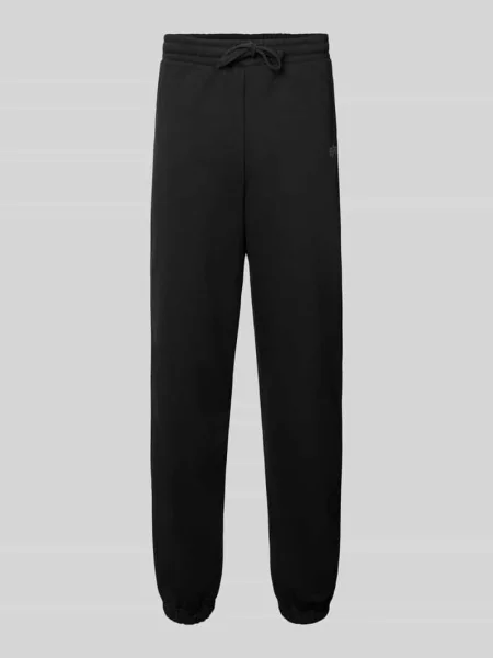 Spodnie dresowe z nadrukiem z logo Alpha Industries czarne