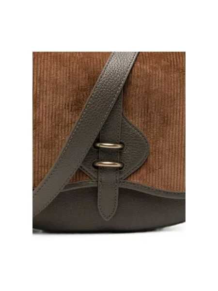 Torebka crossbody Coccinelle brązowa