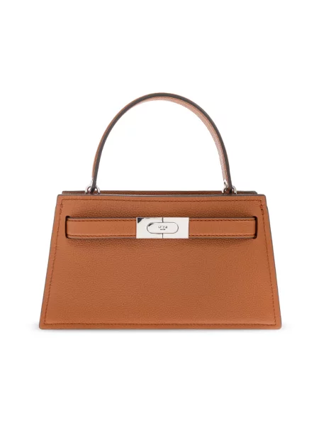 Torebka Tory Burch skórzana brązowa