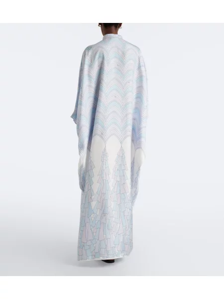 Rochie Pucci de mătase albastru