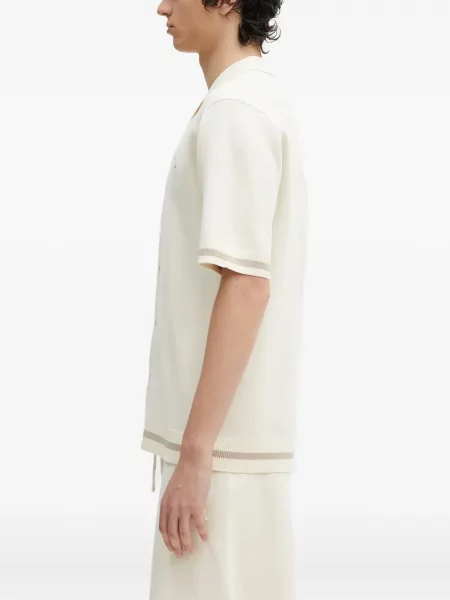 Polo Filling Pieces tricotate alb