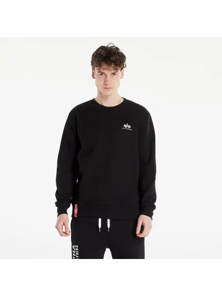 ALPHA INDUSTRIES Mikina / bílá černá
