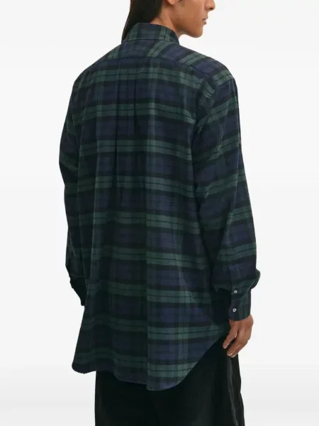 Cămașă Brooks Brothers de flanelă albastru