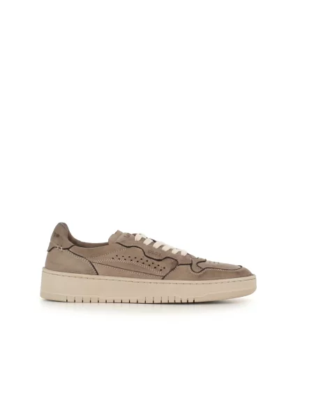 Sneakersy Lemargo skórzane brązowe