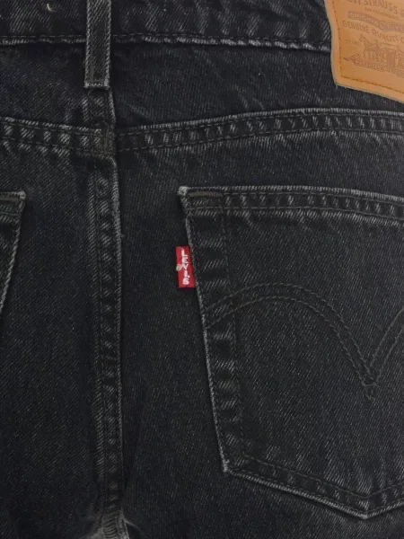 Szerokie proste jeansy Levi's 501 niebieskie