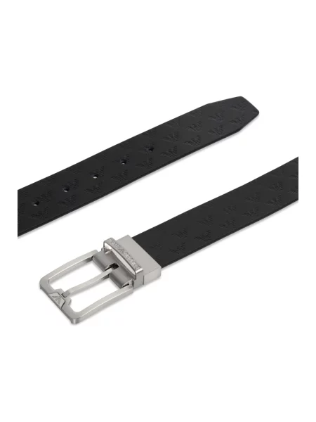 Pasek Emporio Armani czarny