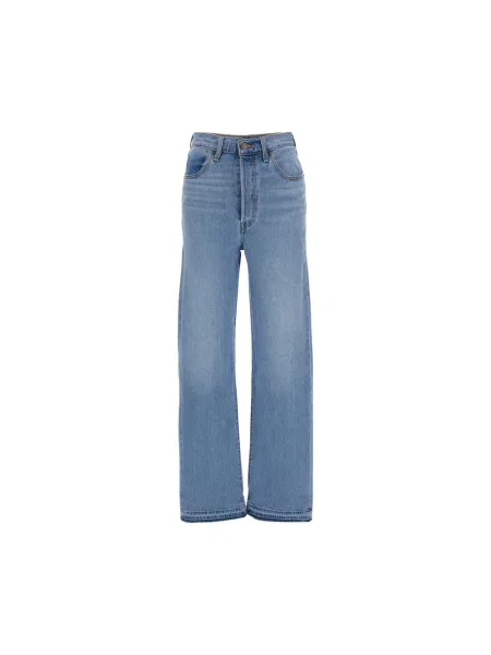 Jeansy straight leg Levi's niebieskie