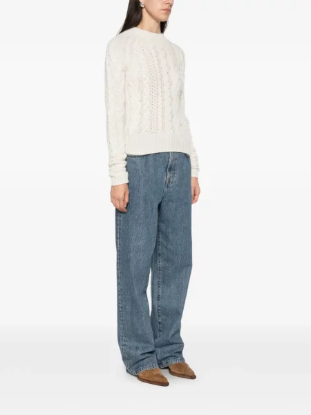 Pulover Ermanno Scervino alb