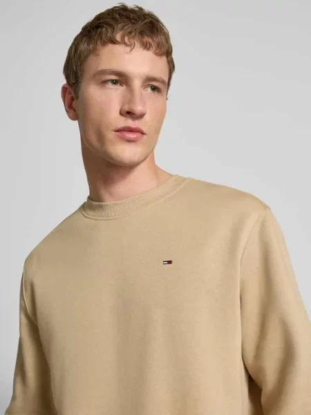 Sweter Tommy Jeans beżowy