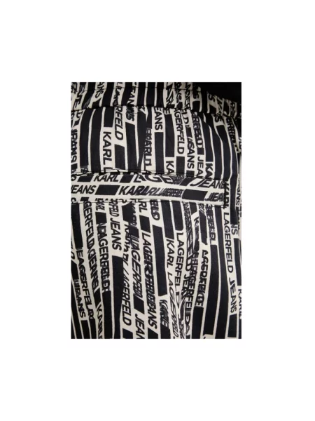 Karl Lagerfeld Jeans Szorty materiałowe czarny