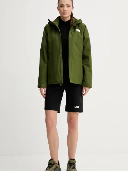 The North Face sportovní bunda ženská QUEST zelená