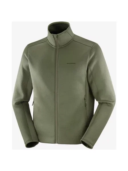 Polar Salomon Outline Warm Fleece Full Zip Violeta Oliva S zielona
