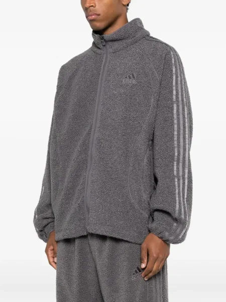 Hanorac Adidas din velur alb