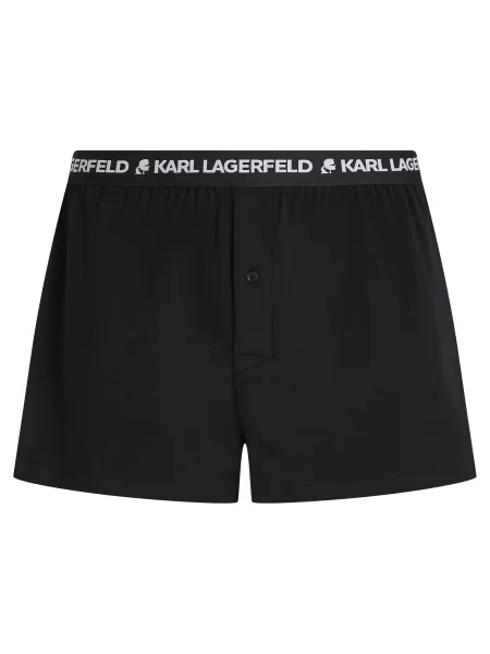 Karl Lagerfeld Boksarice črna / naravno bela
