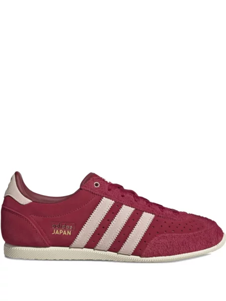 Sneakerși Adidas cu șireturi cu dungi din dantelă violet