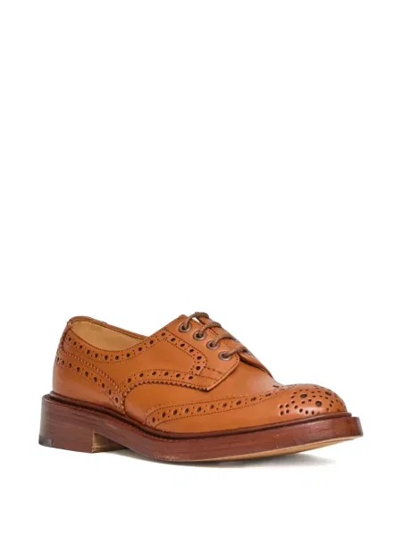 Pantofi derby Tricker's maro