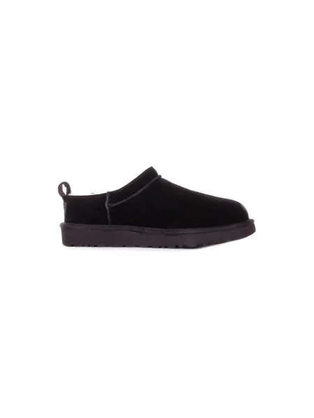 UGG De piele mules încălțăminte W CLASSIC MICRO cu adaos de lână negru