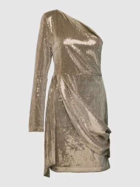 Sukienka mini o kroju na jedno ramię — NovaLanaLove x P&C*