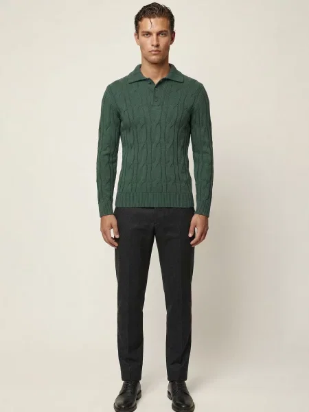 Felix Hardy Pulover închis verde