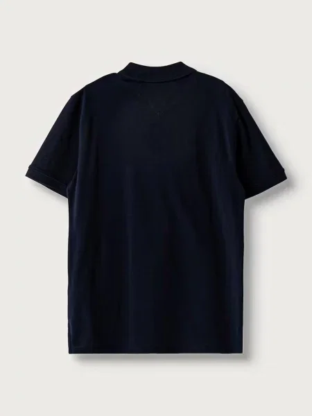 Tommy Hilfiger polo majica za djecu od pamuka plava