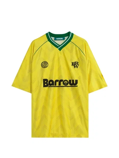 Tricou Barrow cu decolteu în V galben