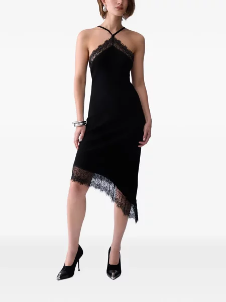 Rochie midi Liu Jo tricotate negru