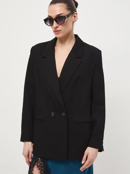 Medicine marynarka dwurzędowa czarna