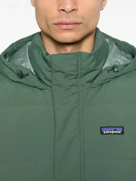 Geacă Patagonia cu glugă verde