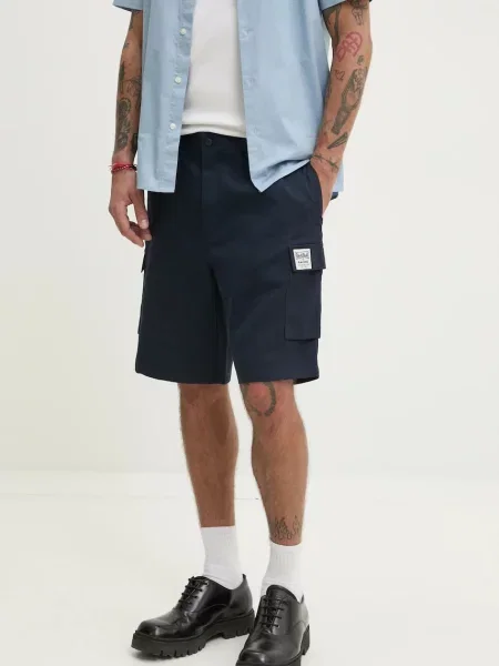 Kratke hlače Red Bull Racing x Pepe Jeans CARGO SHORT za muškarce tamno plava crvena