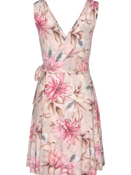 S.Oliver Rochie de vară / roșu / roz / mai multe culori / gri bej