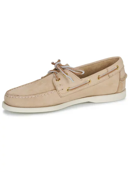 Pantofi Sebago din nubuc bej