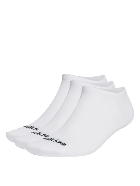 ADIDAS PERFORMANCE Sportske čarape Thin Linear Low-Cut 3 Pairs crna bijela