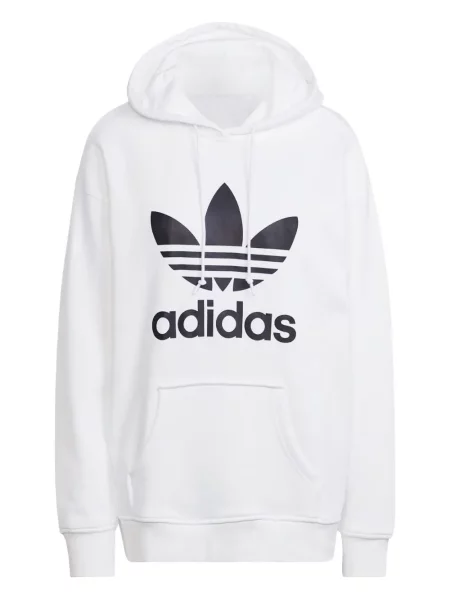 Șapcă Adidas cu dungi cu broderie de catifea alb