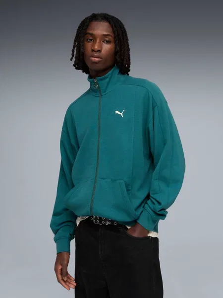 Куртка Puma для бігу зелена