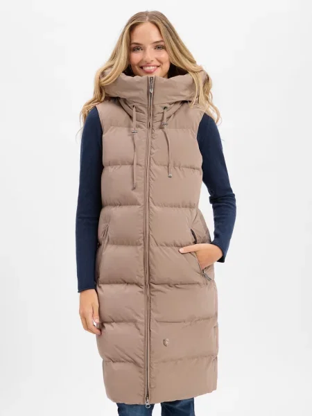 Wellensteyn kamizelka funkcjonalna Goldmine Kobiety S brązowy