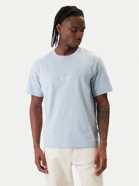 Футболка Jack & Jones голубая