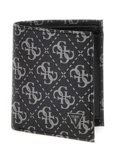 Guess Portofel MITO SM BILLFOLD W C negru